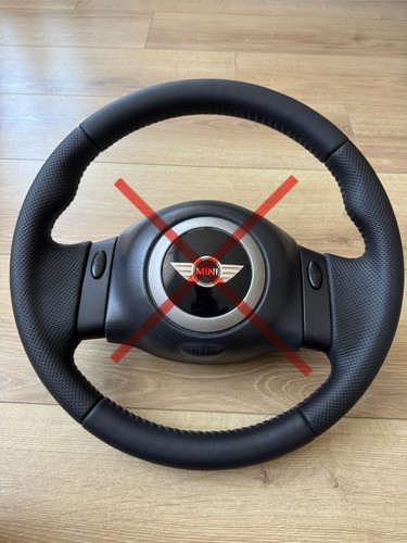 Volante pelle bmw mini - pelle,