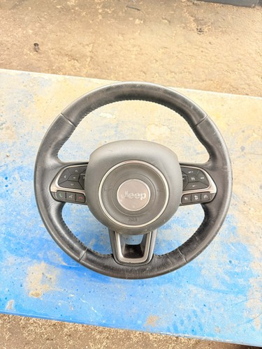 Volante con comandi - , pelle
